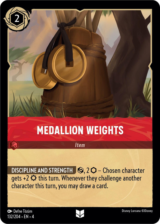Image for Medallion Weights (132/204) (Ursula's Return) - Disney Lorcana