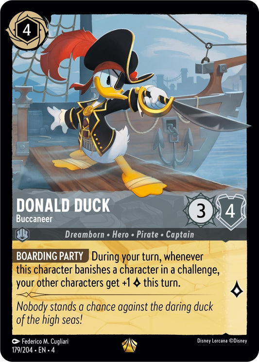 Image for Donald Duck - Buccaneer (179/204) (Ursula's Return) - Disney Lorcana