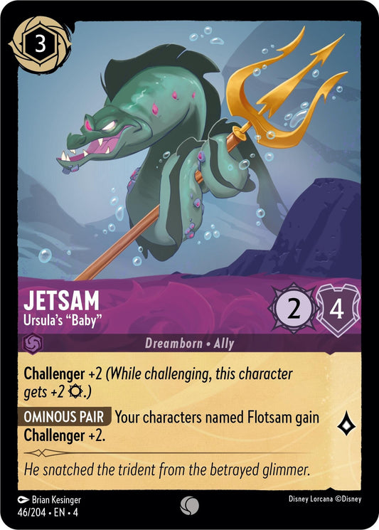 Image for Jetsam - Ursula's "Baby" (46/204) (Ursula's Return) - Disney Lorcana