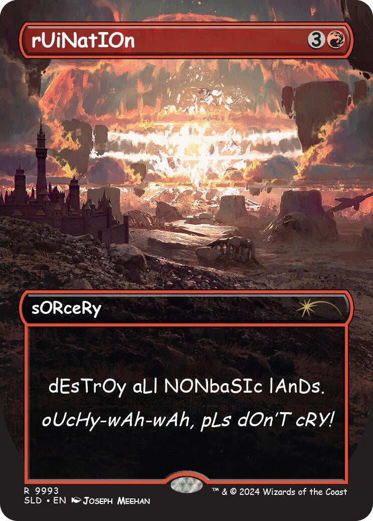 Image for rUiNatIOn (9993) (Secret Lair Drop Series) - Magic: The Gathering