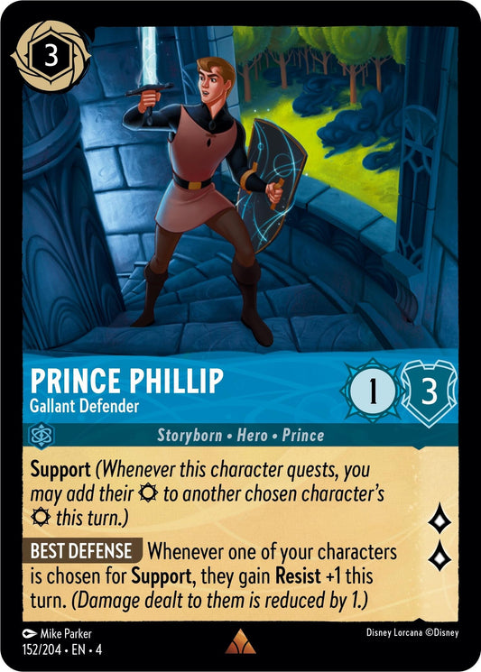 Image for Prince Phillip - Gallant Defender (152/204) (Ursula's Return) - Disney Lorcana