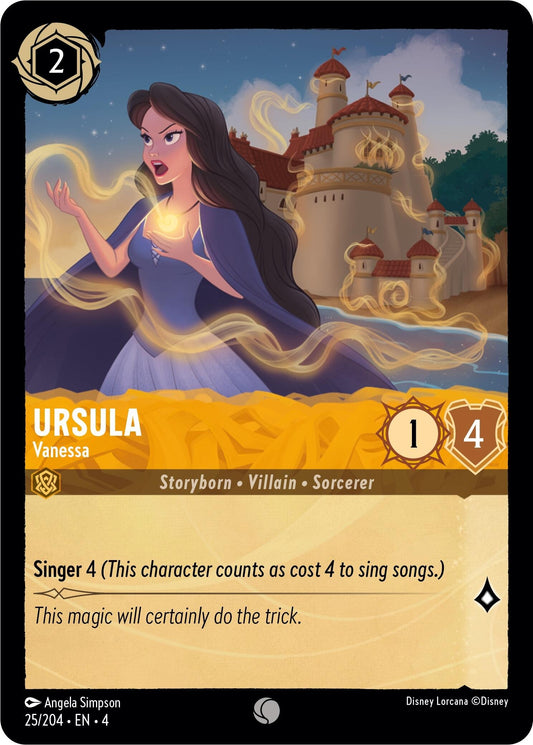 Image for Ursula - Vanessa (25/204) (Ursula's Return) - Disney Lorcana