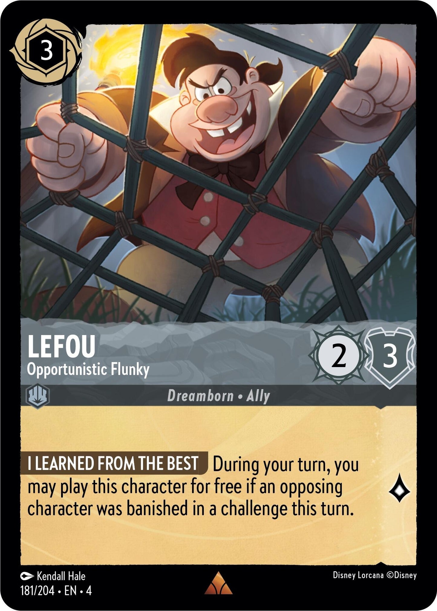 Image for LeFou - Opportunistic Flunky (181/204) (Ursula's Return) - Disney Lorcana