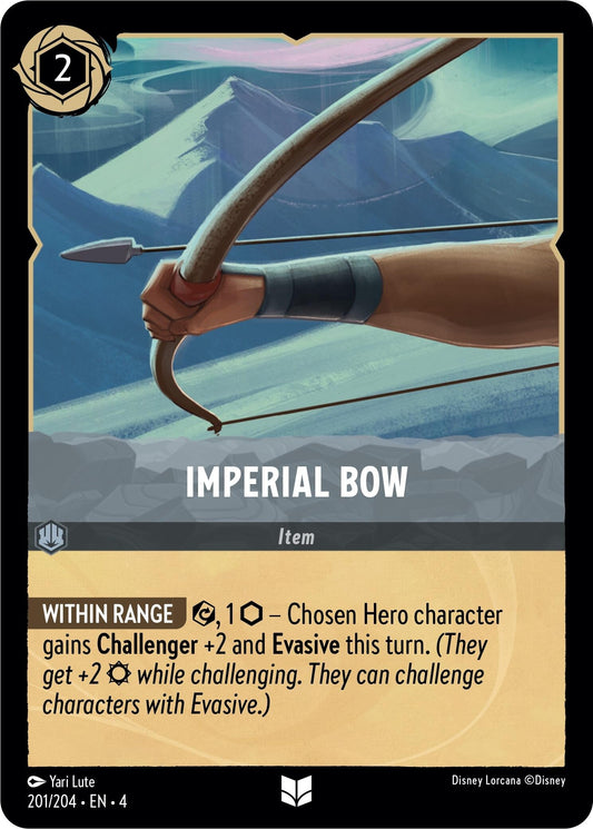 Image for Imperial Bow (201/204) (Ursula's Return) - Disney Lorcana