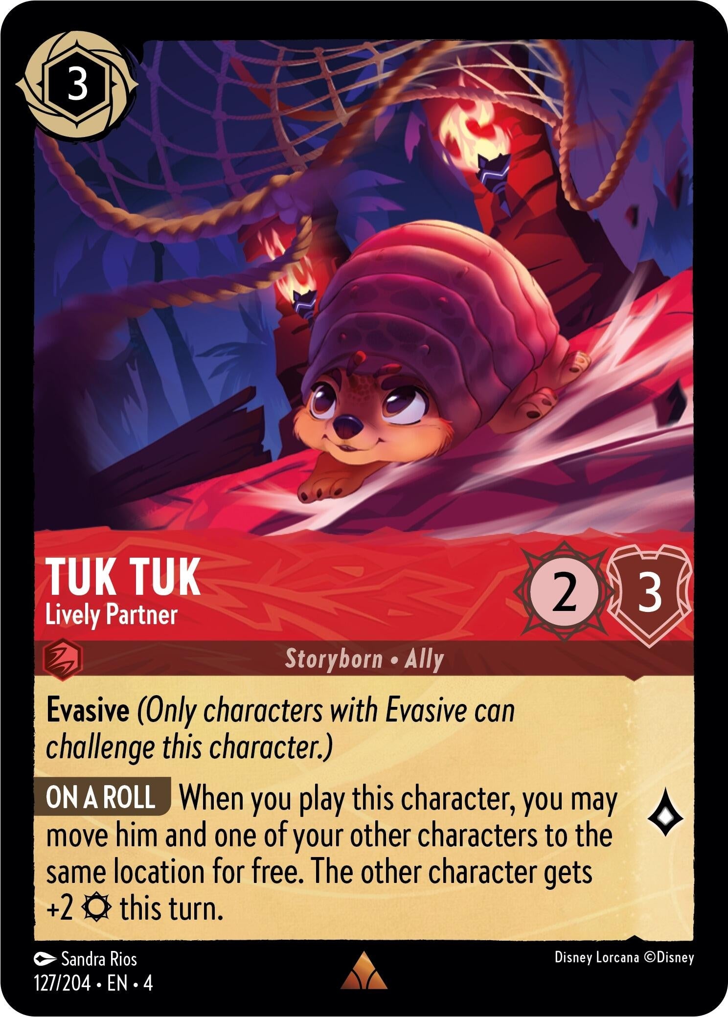Image for Tuk Tuk - Lively Partner (127/204) (Ursula's Return) - Disney Lorcana