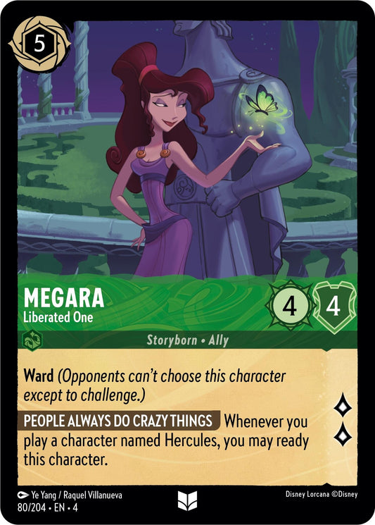 Image for Megara - Liberated One (80/204) (Ursula's Return) - Disney Lorcana