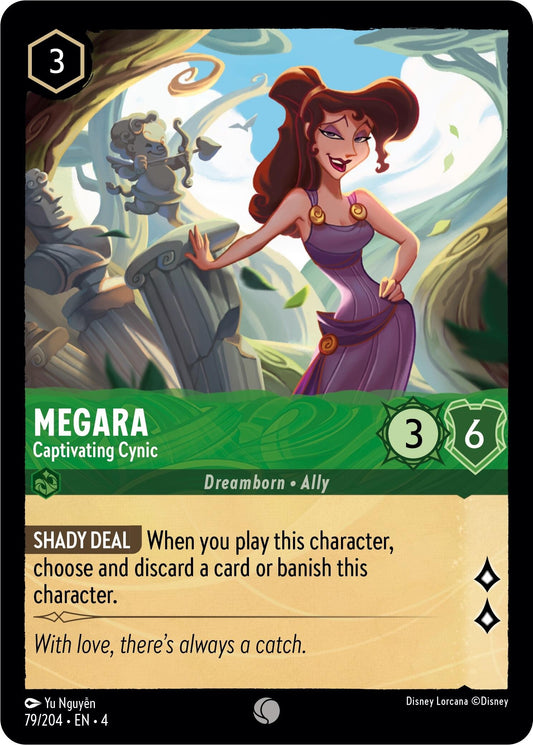 Image for Megara - Captivating Cynic (79/204) (Ursula's Return) - Disney Lorcana
