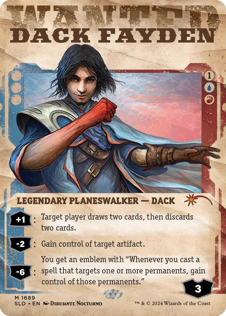 Image for Dack Fayden (1689) (1689) (Secret Lair Drop Series) - Magic: The Gathering