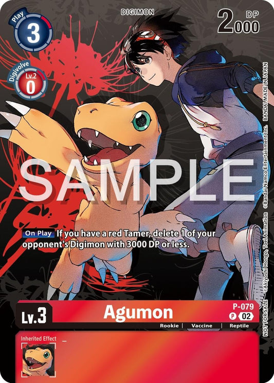 Image for Agumon - P-079 (Official Tournament Pack Vol.13) (P-079 P) (Digimon Promotion Cards) - Digimon Card Game