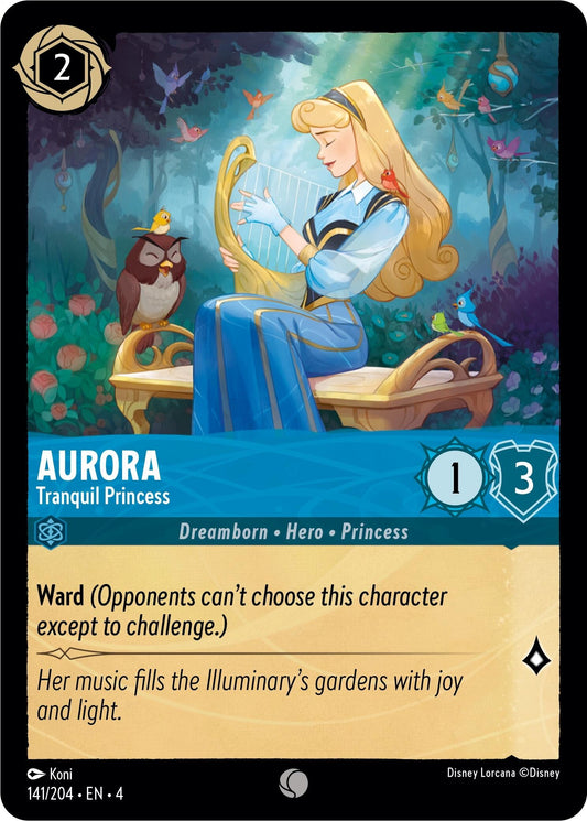 Image for Aurora - Tranquil Princess (141/204) (Ursula's Return) - Disney Lorcana