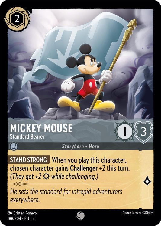 Image for Mickey Mouse - Standard Bearer (188/204) (Ursula's Return) - Disney Lorcana