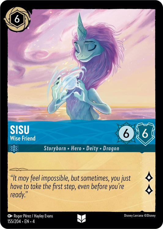 Image for Sisu - Wise Friend (155/204) (Ursula's Return) - Disney Lorcana