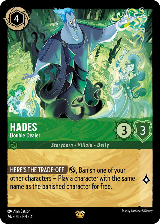 Image for Hades - Double Dealer (74/204) (Ursula's Return) - Disney Lorcana