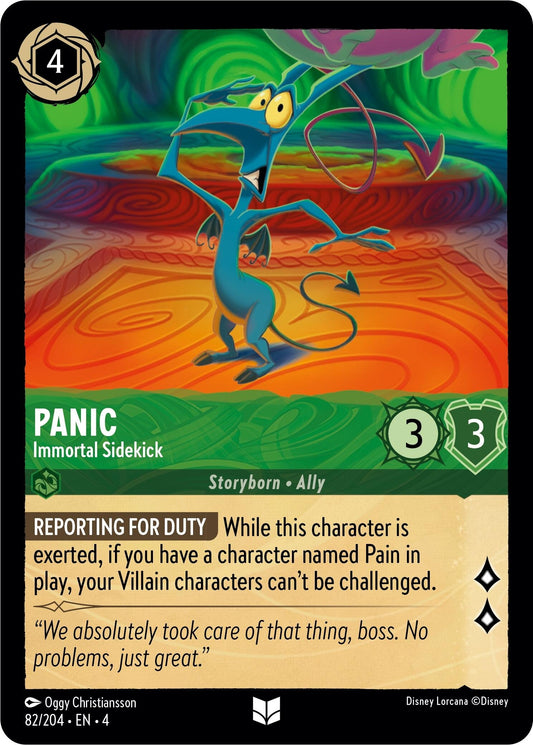 Image for Panic - Immortal Sidekick (82/204) (Ursula's Return) - Disney Lorcana