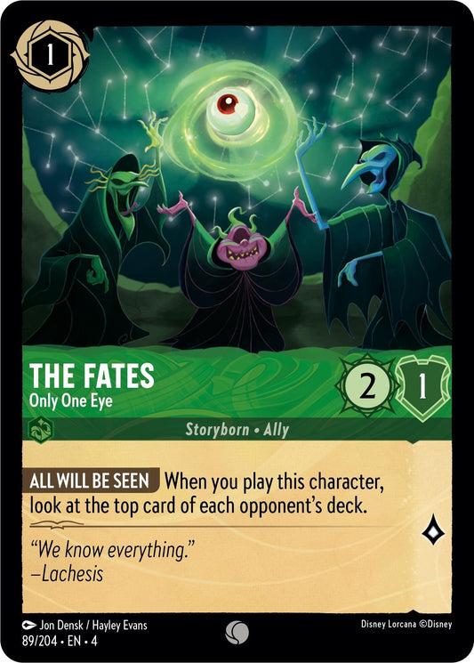 Image for The Fates - Only One Eye (89/204) (Ursula's Return) - Disney Lorcana
