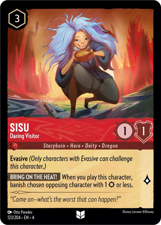 Image for Sisu - Daring Visitor (123/204) (Ursula's Return) - Disney Lorcana