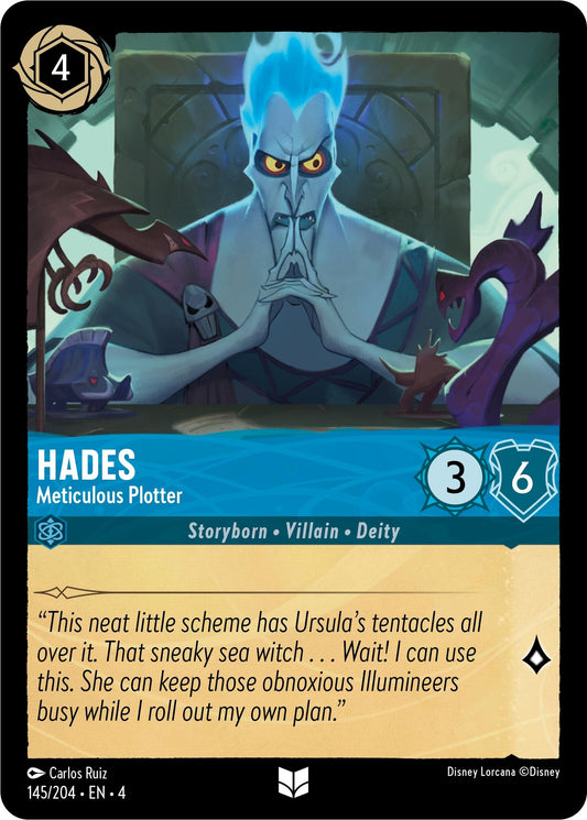 Image for Hades - Meticulous Plotter (145/204) (Ursula's Return) - Disney Lorcana