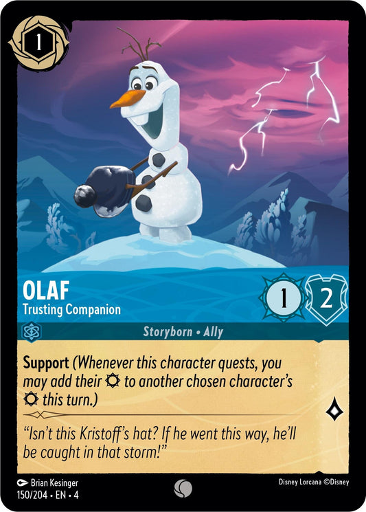 Image for Olaf - Trusting Companion (150/204) (Ursula's Return) - Disney Lorcana