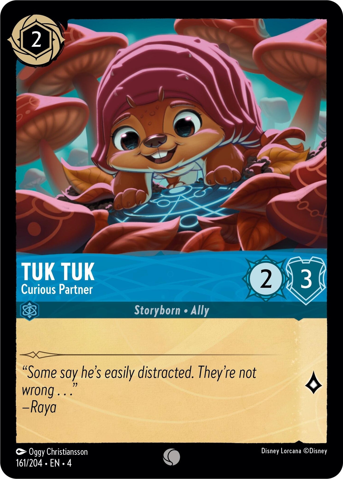 Image for Tuk Tuk - Curious Partner (161/204) (Ursula's Return) - Disney Lorcana