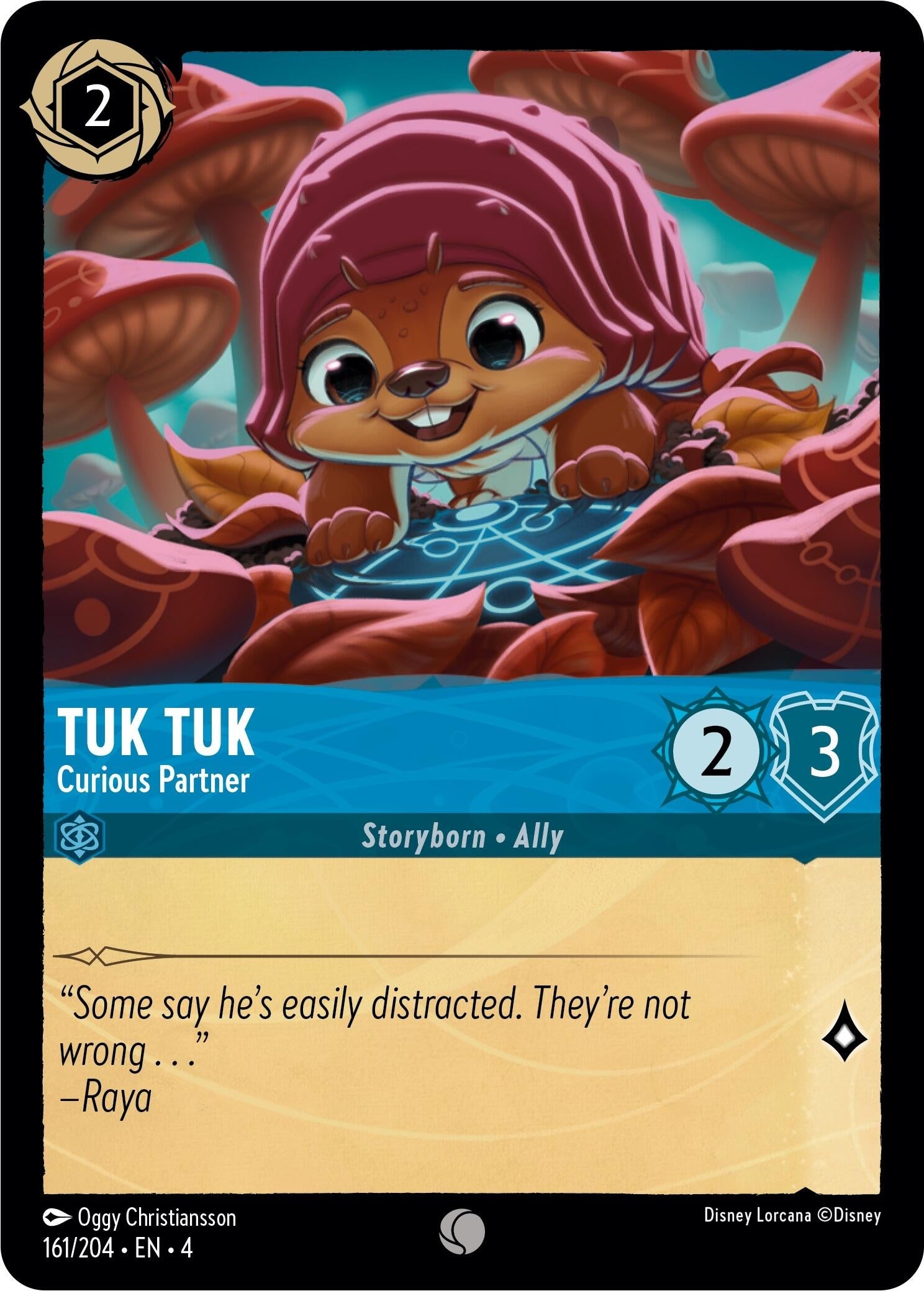 Image for Tuk Tuk - Curious Partner (161/204) (Ursula's Return) - Disney Lorcana