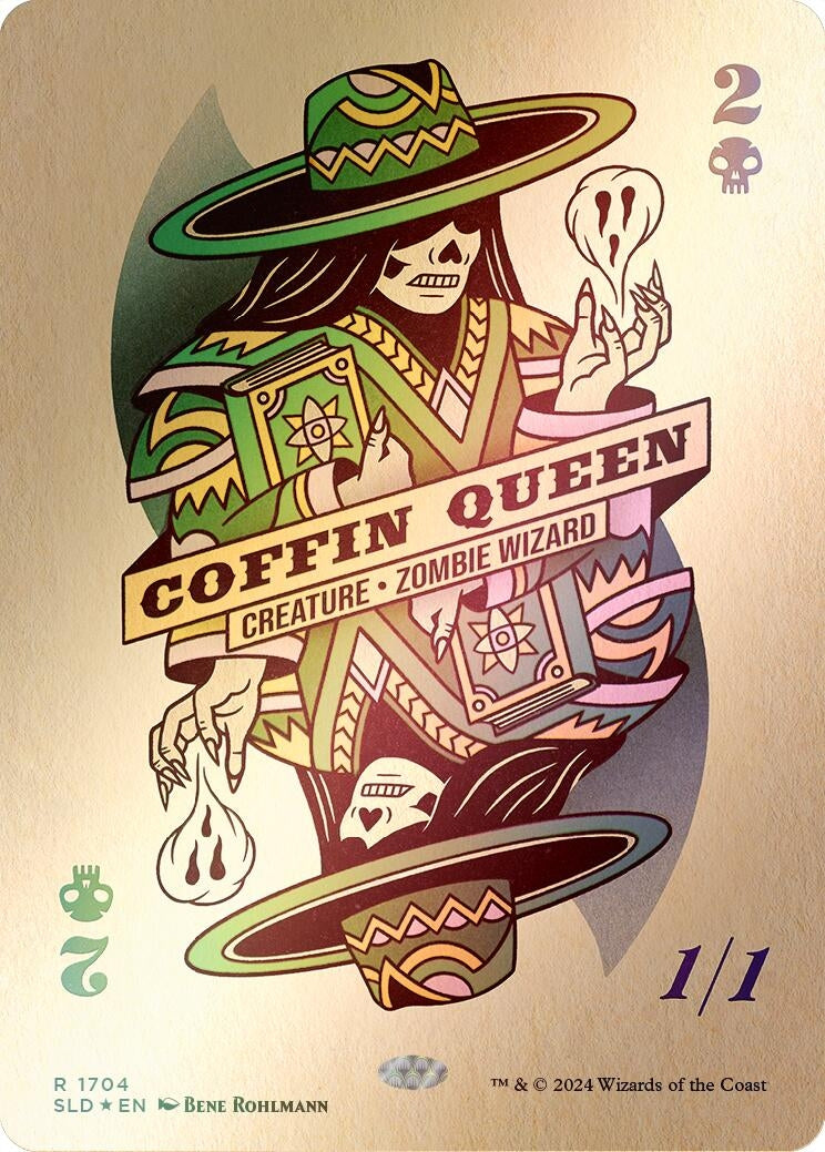 Image for Coffin Queen (Rainbow Foil) (1704) (Secret Lair Drop Series) - Magic: The Gathering