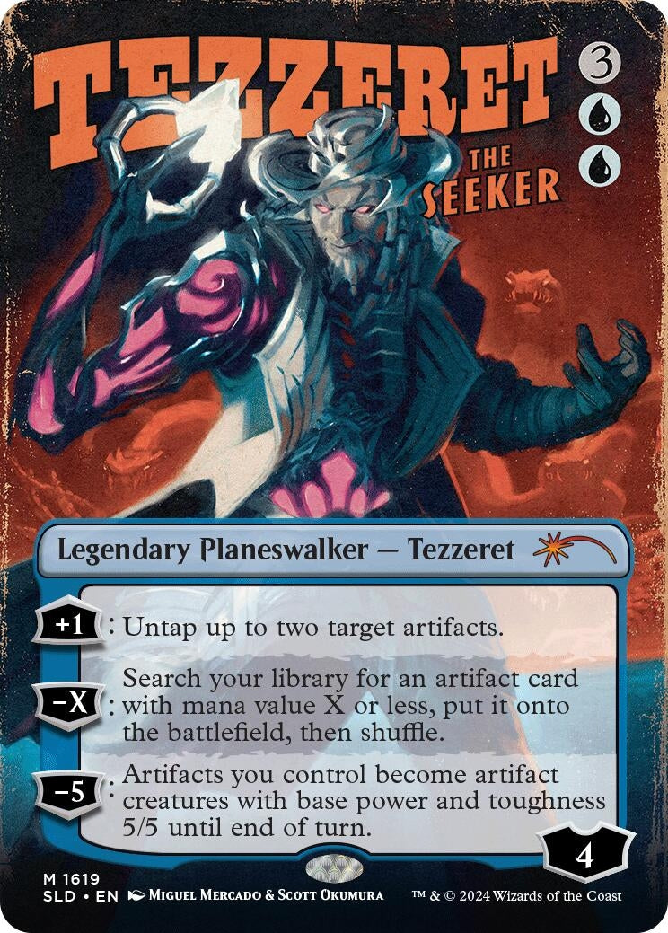 Image for Tezzeret the Seeker (1619) (1619) (Secret Lair Drop Series) - Magic: The Gathering