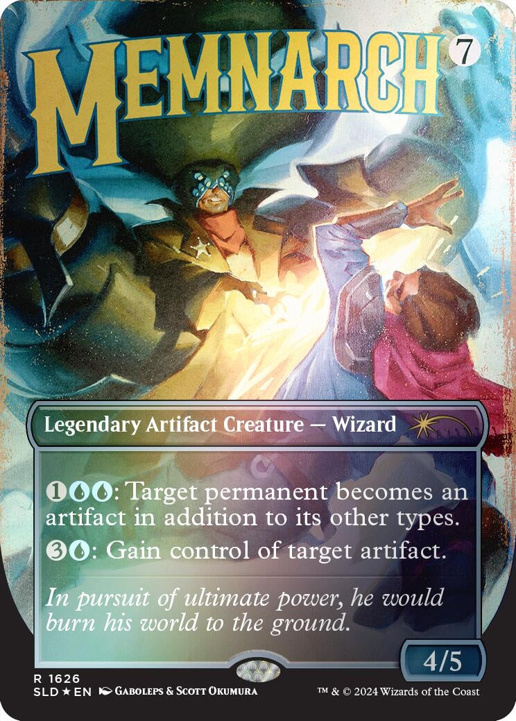 Image for Memnarch (Rainbow Foil) (1626) (Secret Lair Drop Series) - Magic: The Gathering