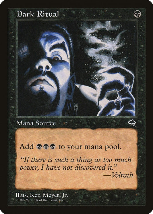 Image for Dark Ritual (118) (Tempest) - Magic: The Gathering