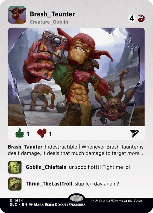 Image for Brash Taunter (1614) (Secret Lair Drop Series) - Magic: The Gathering