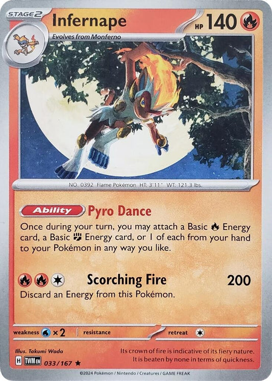 Image for Infernape (033/167) (Deck Exclusives) - Pokemon