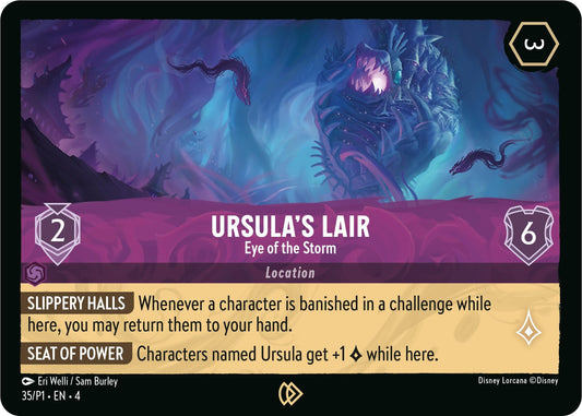 Image for Ursula's Lair - Eye of the Storm (35) (Disney Lorcana Promo Cards) - Disney Lorcana