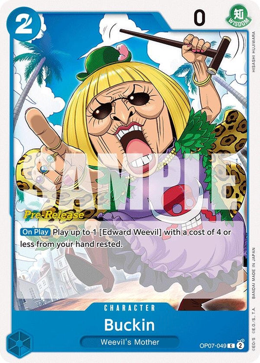 Image for Buckin (OP07-049) (500 Years in the Future Pre-Release Cards) - One Piece Card Game
