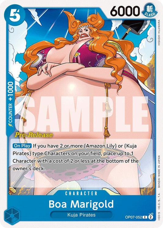 Image for Boa Marigold (OP07-052) (500 Years in the Future Pre-Release Cards) - One Piece Card Game