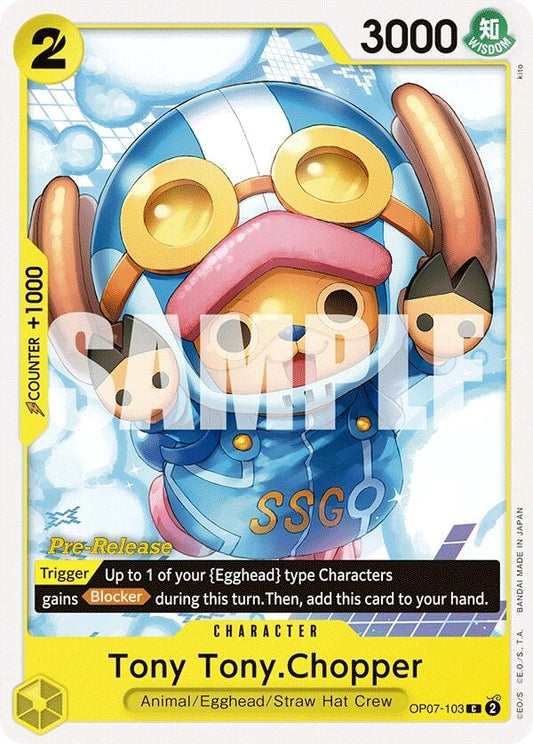 Image for Tony Tony.Chopper (103) (OP07-103) (500 Years in the Future Pre-Release Cards) - One Piece Card Game
