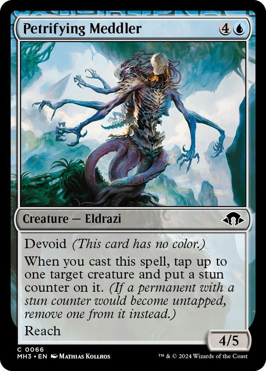 Image for Petrifying Meddler (66) (Modern Horizons 3) - Magic: The Gathering