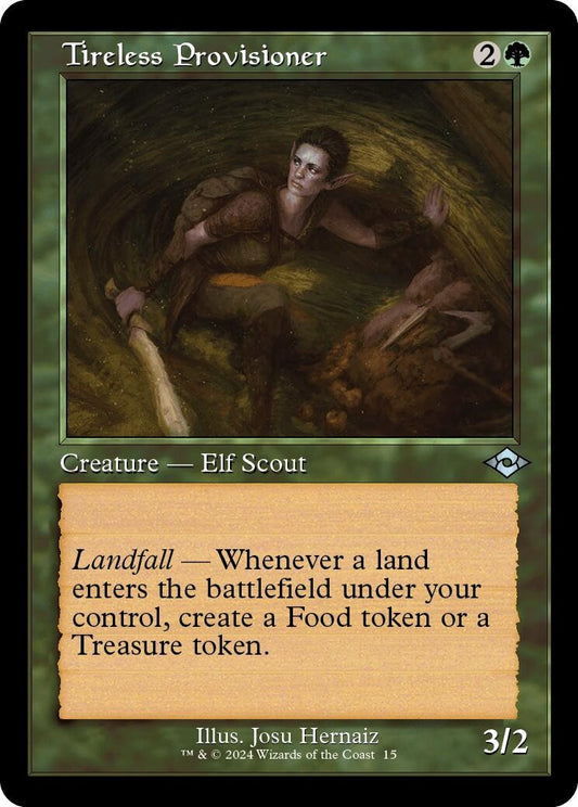 Image for Tireless Provisioner (Retro Frame) (15) (Modern Horizons 2) - Magic: The Gathering