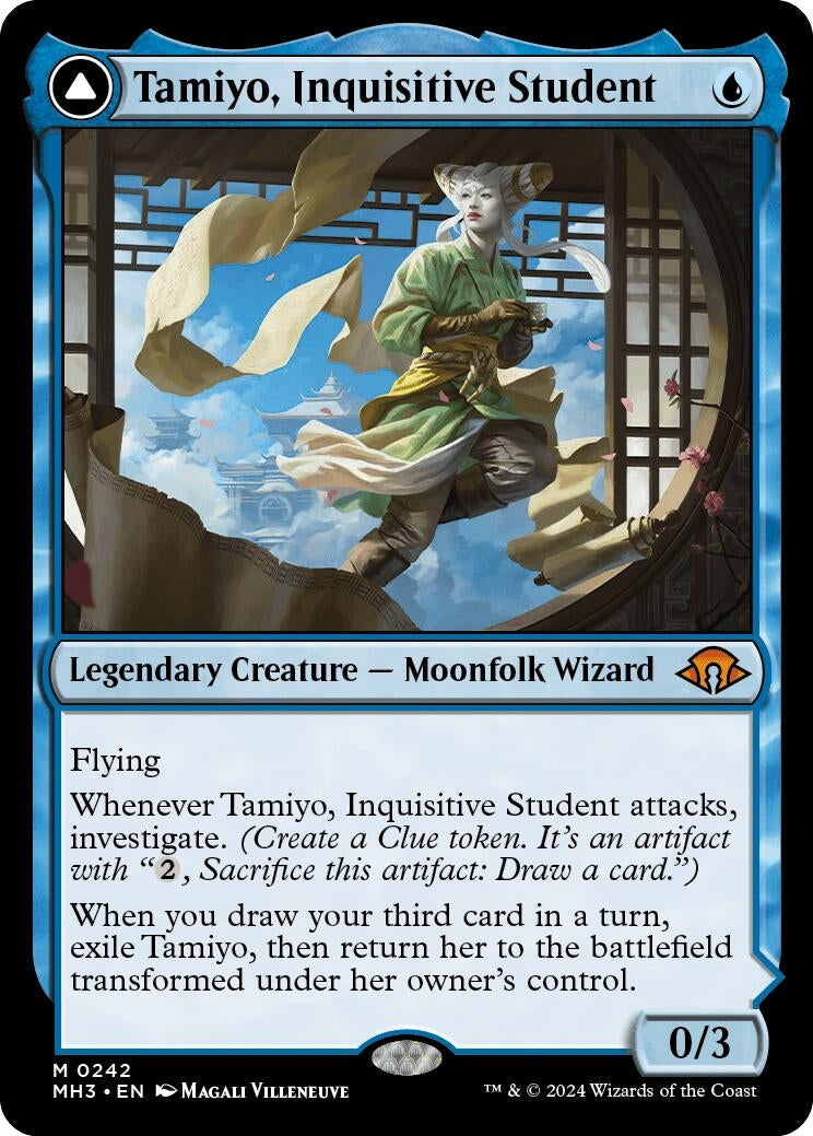 Image for Tamiyo, Inquisitive Student (242) (Modern Horizons 3) - Magic: The Gathering