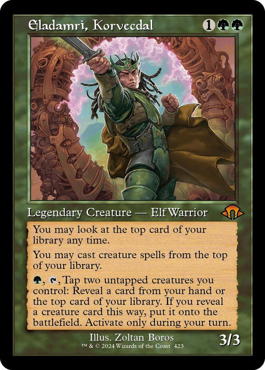 Image for Eladamri, Korvecdal (Retro Frame) (423) (Modern Horizons 3) - Magic: The Gathering