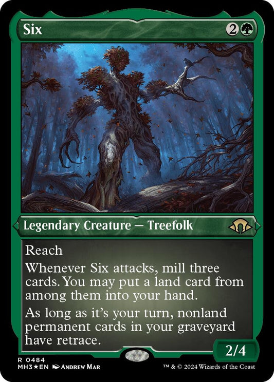 Image for Six (Foil Etched) (484) (Modern Horizons 3) - Magic: The Gathering