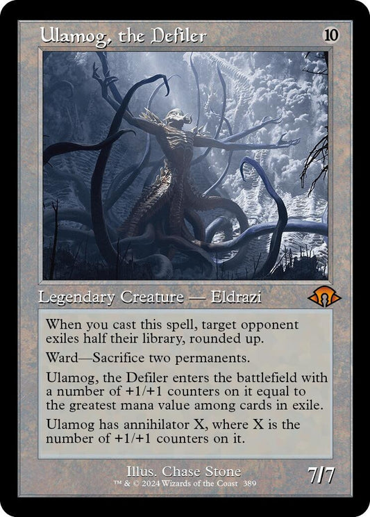 Image for Ulamog, the Defiler (Retro Frame) (389) (Modern Horizons 3) - Magic: The Gathering