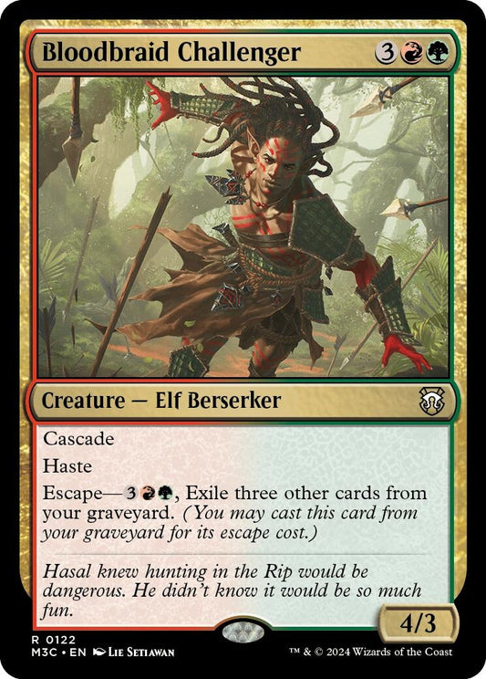 Image for Bloodbraid Challenger (122) (Commander: Modern Horizons 3) - Magic: The Gathering