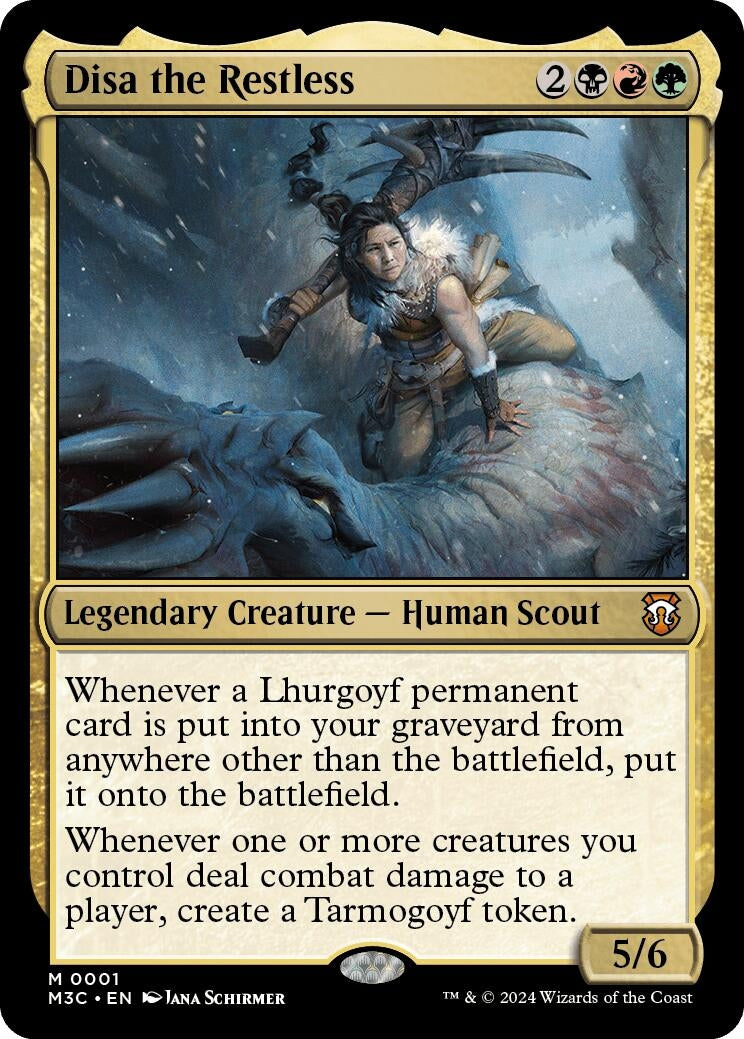 Image for Disa the Restless (1) (Commander: Modern Horizons 3) - Magic: The Gathering