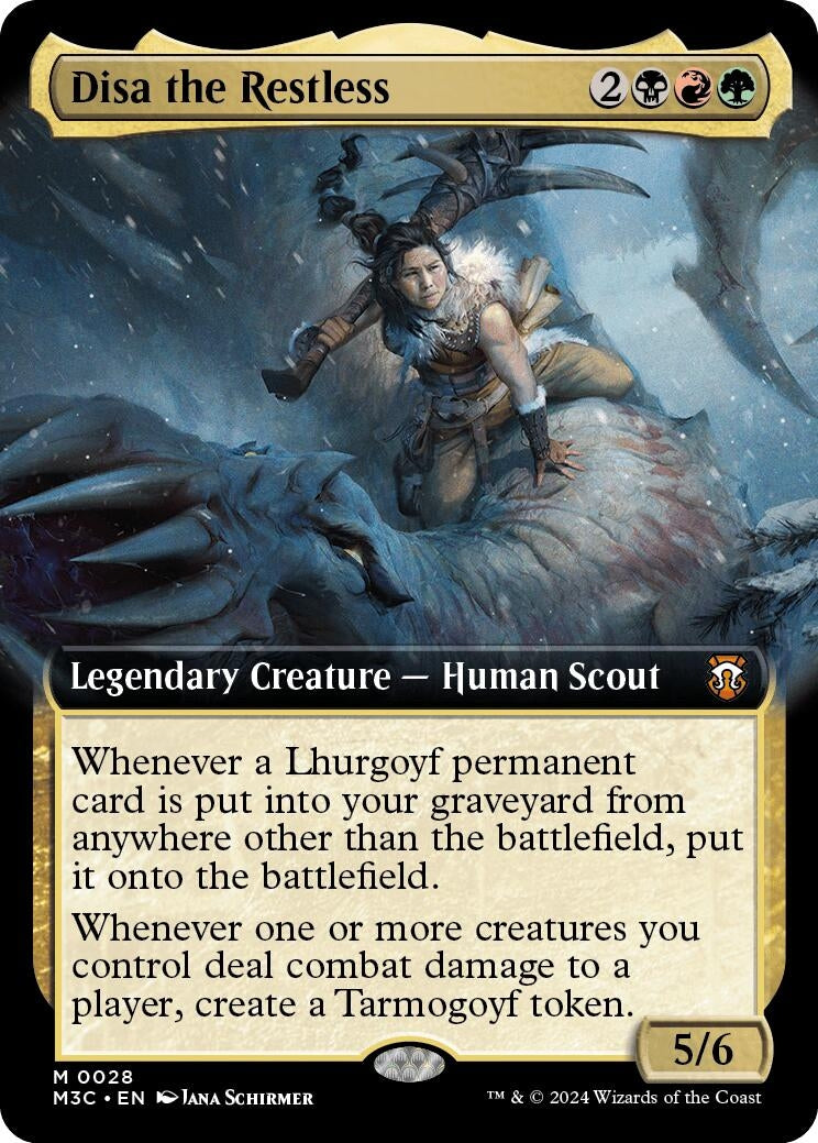 Image for Disa the Restless (Extended Art) (28) (Commander: Modern Horizons 3) - Magic: The Gathering