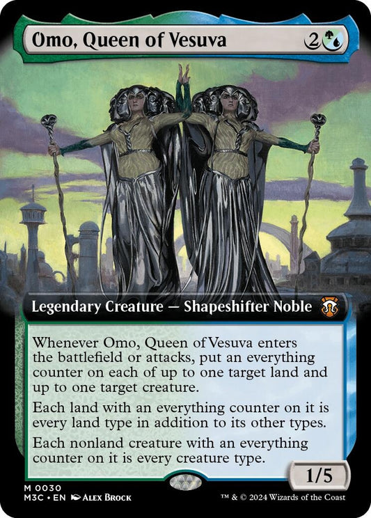 Image for Omo, Queen of Vesuva (Extended Art) (30) (Commander: Modern Horizons 3) - Magic: The Gathering