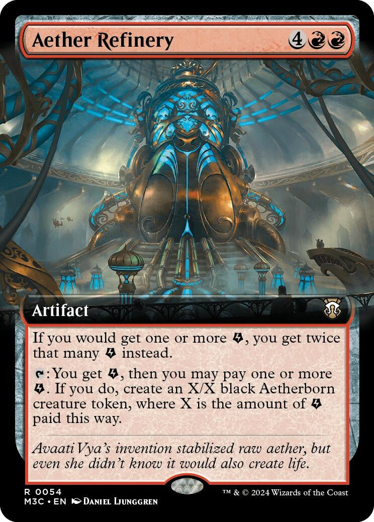 Image for Aether Refinery (Extended Art) (54) (Commander: Modern Horizons 3) - Magic: The Gathering