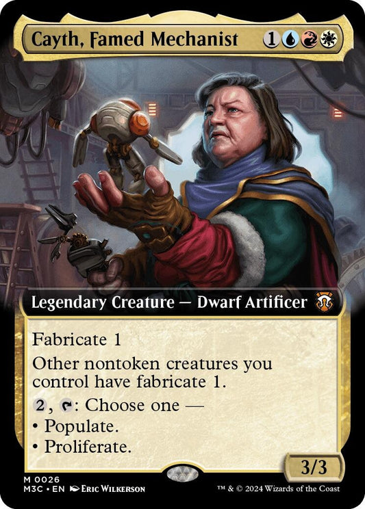 Image for Cayth, Famed Mechanist (Extended Art) (26) (Commander: Modern Horizons 3) - Magic: The Gathering