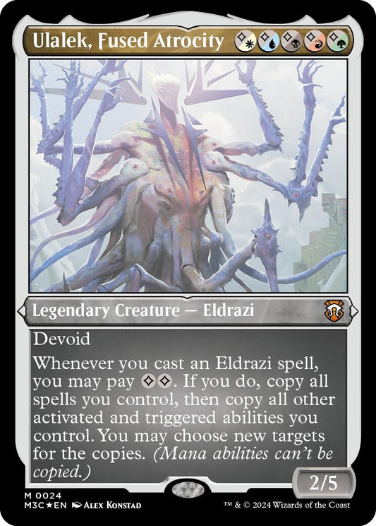 Image for Ulalek, Fused Atrocity (Foil Etched) (24) (Commander: Modern Horizons 3) - Magic: The Gathering