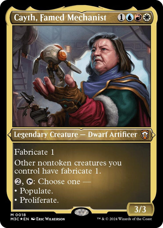 Image for Cayth, Famed Mechanist (Foil Etched) (18) (Commander: Modern Horizons 3) - Magic: The Gathering