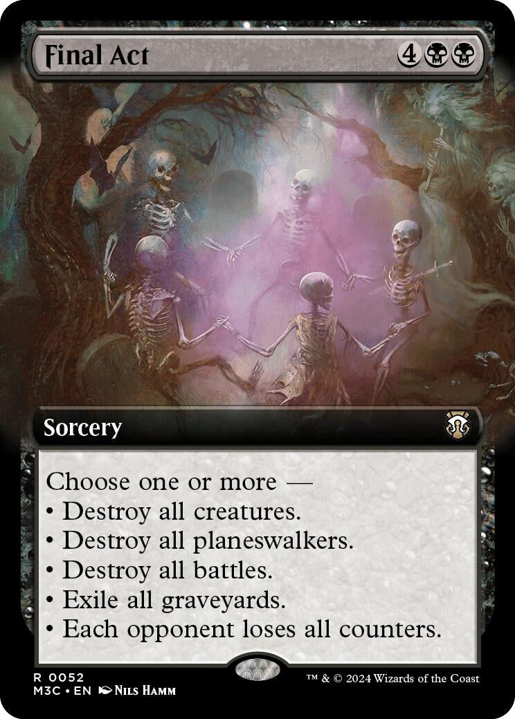 Image for Final Act (Extended Art) (Ripple Foil) (52) (Commander: Modern Horizons 3) - Magic: The Gathering
