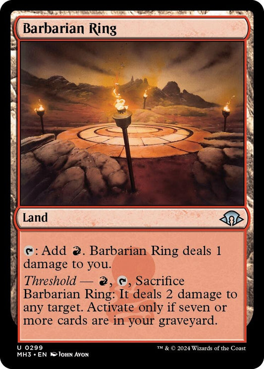 Image for Barbarian Ring (299) (Modern Horizons 3) - Magic: The Gathering